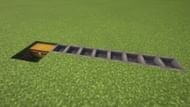 The sugarcane farm's collection system (Image via Mojang)